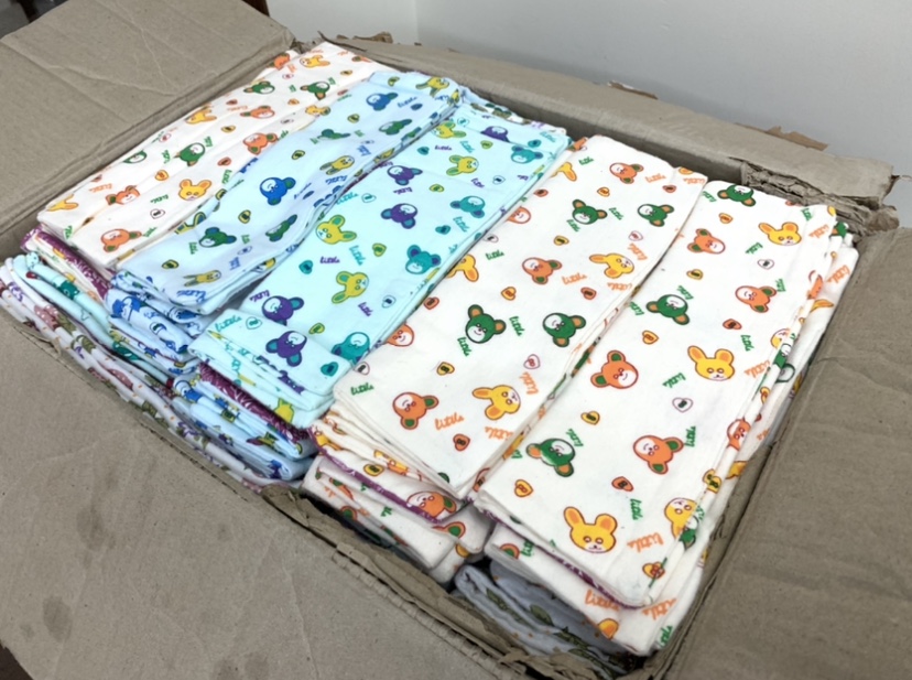 Distribution of reusable sanitary pads